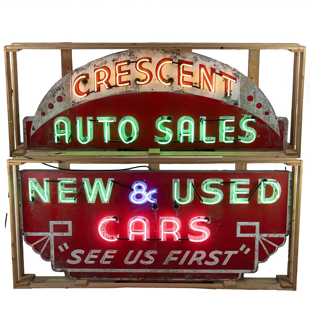 Used Cars SSP Die Cut Neon Sign (1 of 11)