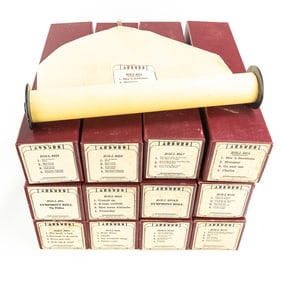 (12) Arburo Organ Rolls