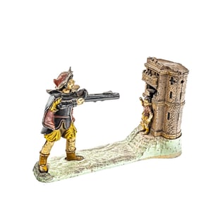 1896 J.E. Steven's William Tell Mechanical Bank