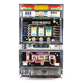 Contemporary Laser Multi-play Slot Machine