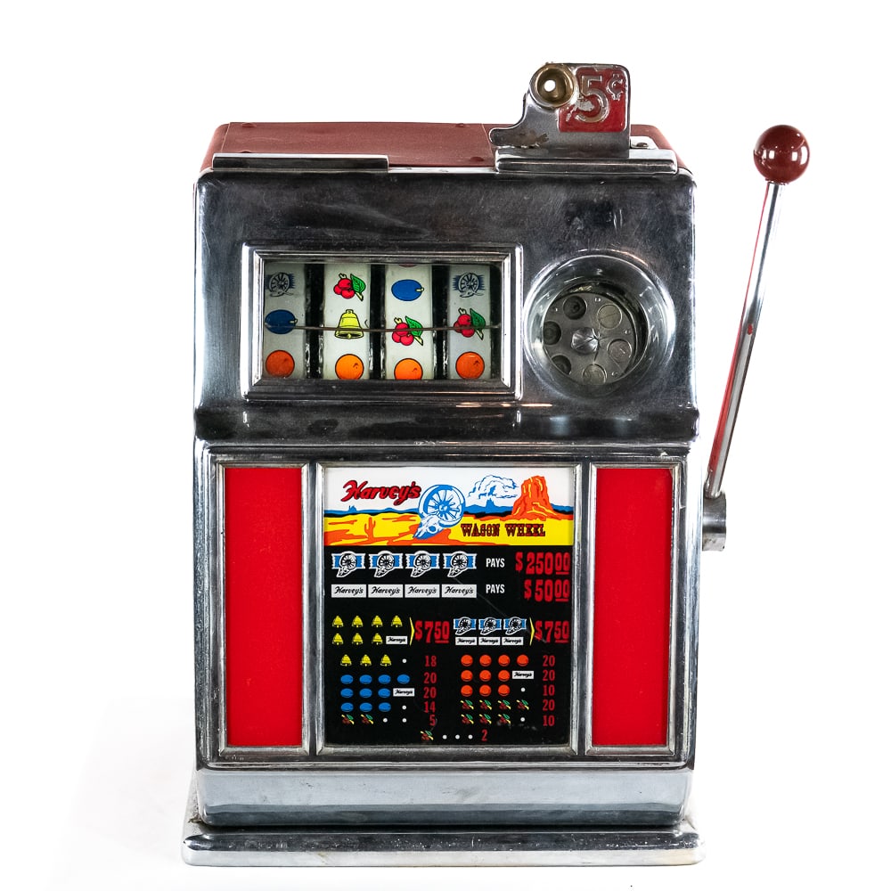 5¢ Sega Copper Star Slot Machine. 5¢ Sega Copper Star Slot Machine.