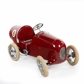 Unusual Hot Rod Pedal Car Midget Race Car Restored