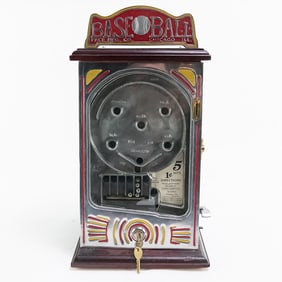 Coin Op "Pace" Counter Top Arcade Baseball Machine