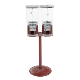 Vendmasters Gumball & Peanut Machine on Stand