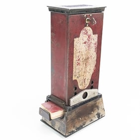 Columbus One Cent Matchbox Vendor