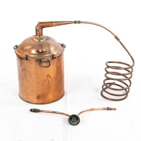 Prohibition Copper Whiskey Still
