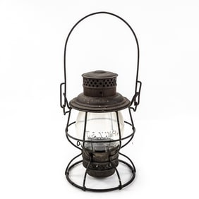 Railroad Lantern. Adlake Reliable C&NWRY