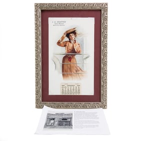 1907 Advertising Calendar Marysville Montana