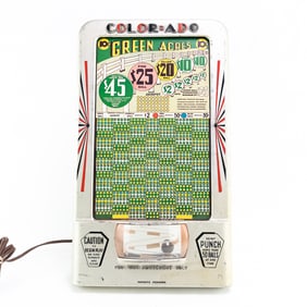 Arcade Lite-Up Punch Board Counter Machine