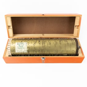 Faventia Organ Barrel Roll w Wood Case