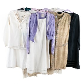 Unusual 10-Piece Vintage Clothing Group