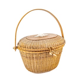 Signed Nantucket Basket Purse
