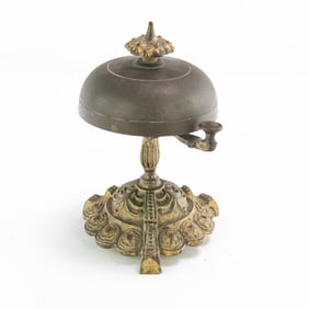 Antique Ring for Service Side Strike Brass Bell