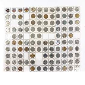 (109) Assorted Vintage Nevada LV $1 Gaming Tokens