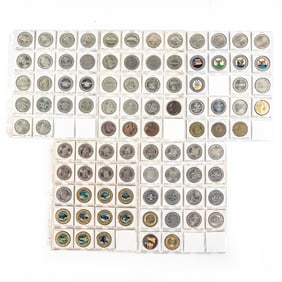 (92) Assorted Vintage Nevada Dollar Gaming Token