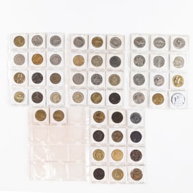 (82) Assorted Las Vegas $5 Dollar Gaming Tokens