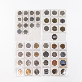 (48) Assorted Cruise Ship Riverboat $5 & $1 Tokens