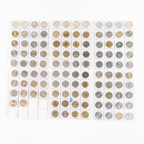 (114) Assorted 90s-00s River Boat $1 & $2 Tokens