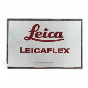 Leica Leicaflex Camera Rare Reverse Glass Sign