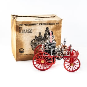 Jim Beam 1867 Miss. Fire Engine #313 Decanter