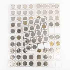 (91) Assorted 60s-00s Las Vegas $1 Gaming Tokens