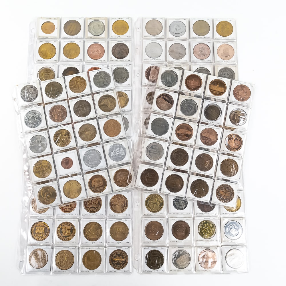 (120) Assorted Nevada LV Coins Medals & Tokens+ (1 of 13)