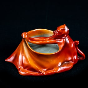 Royal Bayreuth Red Devil Ash Tray