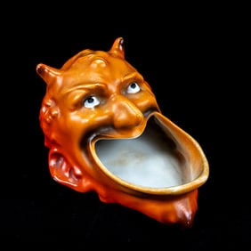 Royal Bayreuth Red Devil Ash Tray