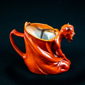 Royal Bayreuth Red Devil Milk / Cream Pitcher