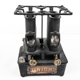 Vintage "Union" Cast Iron Camp Stove Heater