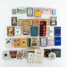 (23) Decks of Assorted Vintage Playing Cards &More