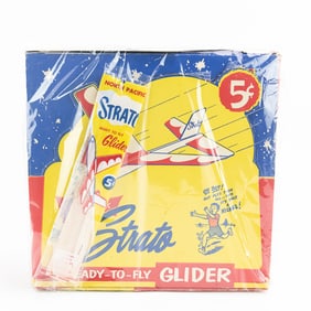 Box of "Strato" 5 Cent Balsa Toy Glider Airplane