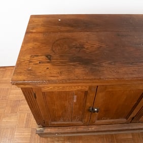 General Country Store Oak Counter, Cabinet