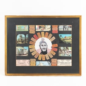 Riverview Tickets Framed Display