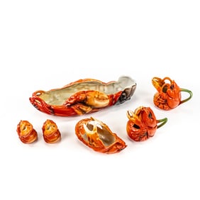 Royal Bayreuth 6 Piece Lobster Lot