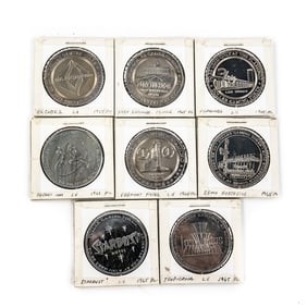 Reno Horseshoe Freemont Fort Lucinda Silver Tokens