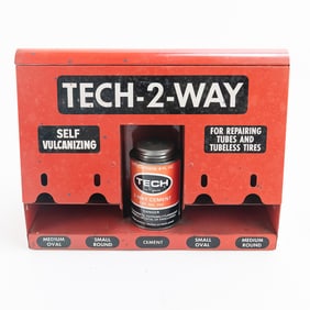 Tech 2-Way Vulcanizing Cement & Patch Display