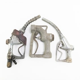 Lot of 3: Gas Pump Nozzles