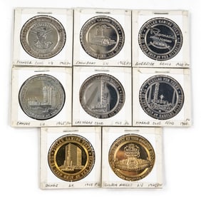 1965 Pioneer Club, Riverside++ Silver Proof Tokens