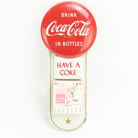 Drink Coca Cola Button Calendar