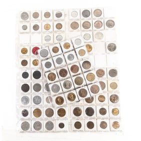 Collection of Assorted Early Chicago Tokens Medals