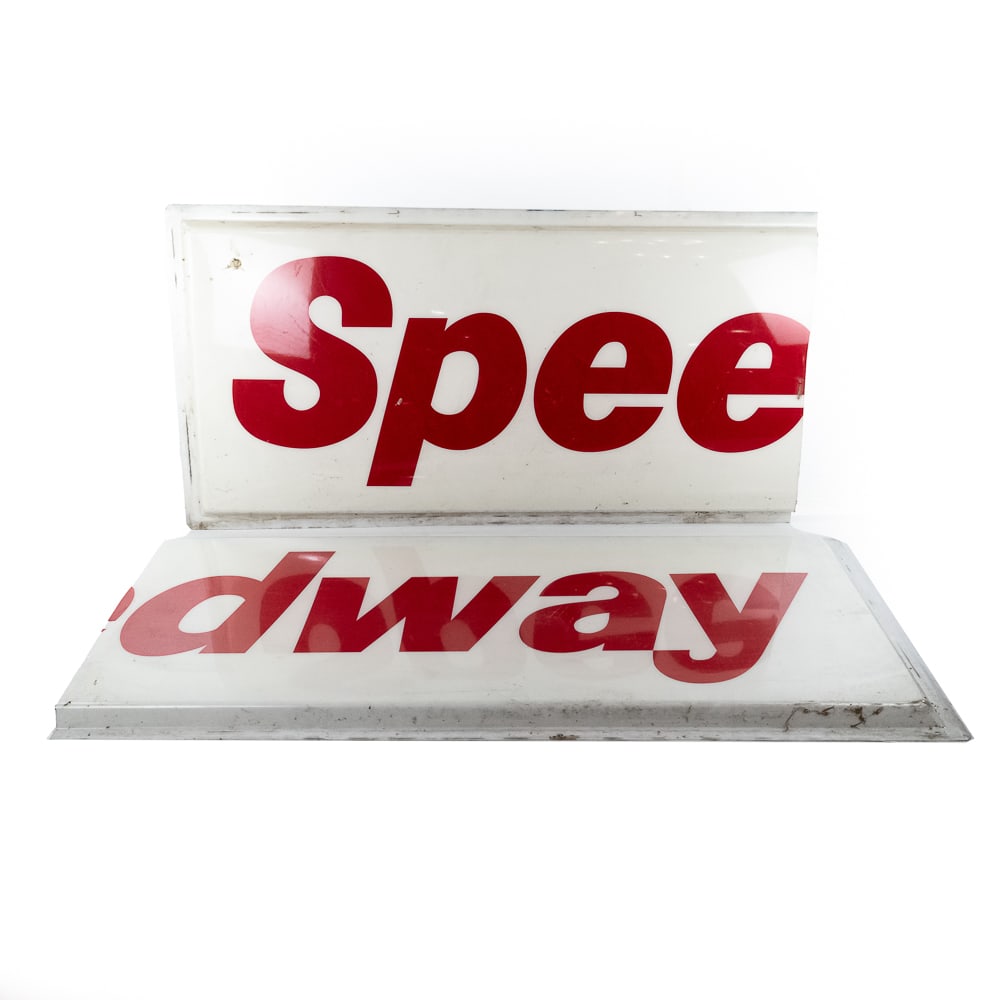 Large Speedway Gas Station 2 Advertising Sign (1 of 9)