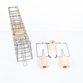 Lot of 6: Bag Rack, 2 String Holders, 3 String