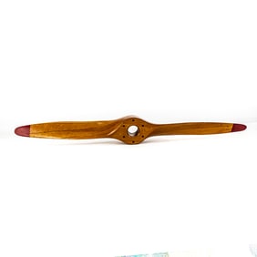 WW II Wood Airplane Target Drone Propeller