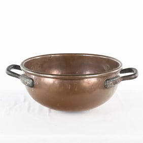 Large Copper Candy Making Pot, Kettle