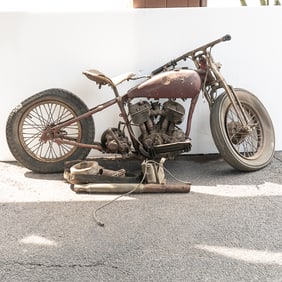 *1931 Harley Davidson Parts/Racing Motorcycle