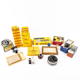 Miscellaneous Camera/Film Lot Kodak, Honeywell..