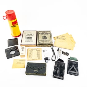 Kodak Thermos & Misc Dry Plates Victor, Ansco...