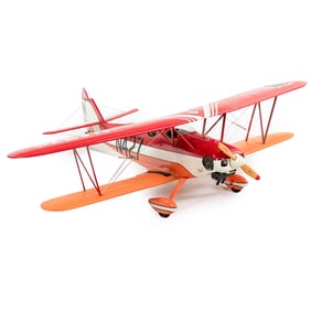 Albanian Carrera LCH Fahre Red Model Bi Plane