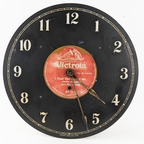 Original Victor Victrola Advertising Clock
